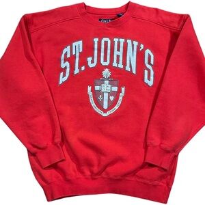 Vintage Galt Crew St John's Spell Out Sweatshirt (Size L)